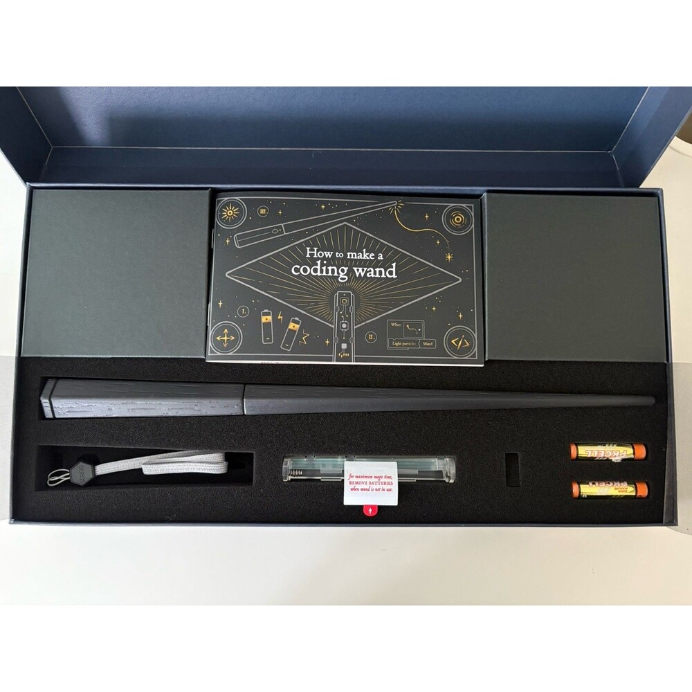 Harry Potter Coding Kit Build a Wand Learn To Code 70 Steps Kano NEW Open Box - Picture 4 of 10